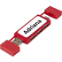 Mulan Kaksois USB 2.0 -hubi, punainen lisäkuva 2