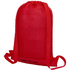 Nadi-reppu kiristysnyörillä, verkkokangasta 5L, punainen lisäkuva 1