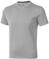 Nanaimo miesten lyhythihainen t-paita, harmaa-harmaa liikelahja logopainatuksella