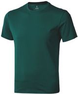 Nanaimo miesten lyhythihainen t-paita, metsä-vihreä liikelahja logopainatuksella