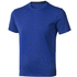 Nanaimo miesten lyhythihainen t-paita, sininen liikelahja logopainatuksella
