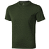 Nanaimo miesten lyhythihainen t-paita, sotilaallinen-vihreä liikelahja logopainatuksella