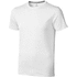 Nanaimo miesten lyhythihainen t-paita, valkoinen liikelahja logopainatuksella