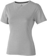 Nanaimo naisten lyhythihainen t-paita, harmaa-harmaa liikelahja logopainatuksella