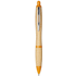 Nash-bambukuulakärkikynä, luonnollinen, oranssi lisäkuva 2