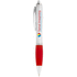 Nash-kuulakärkikynä, hopeanvärinen runko ja värillinen varsi, hopea, punainen lisäkuva 1