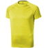 Niagara miesten lyhythihainen tyköistuva t-paita, neon-keltainen liikelahja logopainatuksella