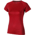 Niagara naisten lyhythihainen tyköistuva t-paita, punainen liikelahja logopainatuksella