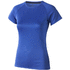 Niagara naisten lyhythihainen tyköistuva t-paita, sininen liikelahja logopainatuksella