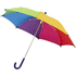 Nina-sateenvarjo lapsille, 17 tuumaa, tuulenkestävä, monivärinen liikelahja logopainatuksella