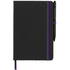 Noir edge -muistivihko, keskikokoinen, musta, violetti lisäkuva 2