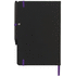 Noir edge -muistivihko, keskikokoinen, musta, violetti lisäkuva 3
