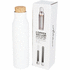Norse 590 ml kuparivakuumieristetty pullo, valkoinen liikelahja logopainatuksella