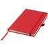 Nova-muistikirja, sidottu, koko A5, punainen liikelahja logopainatuksella