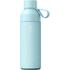 Ocean Bottle 500 ml:n tyhjiöeristetty vesipullo, sininen-taivas liikelahja logopainatuksella