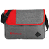 Offset lähettimallinen kokouslaukku 5L, harmaa, punainen lisäkuva 1