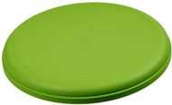 Orbit frisbee kierrätysmuovia, kalkinvihreä liikelahja logopainatuksella