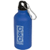 Oregon-juomapullo, matta, karabiinikoukku, 400 ml, sininen lisäkuva 1