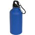 Oregon-juomapullo, matta, karabiinikoukku, 400 ml, sininen liikelahja omalla logolla tai painatuksella