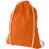 Oregon-premiumpuuvillareppu 5L, oranssi liikelahja logopainatuksella