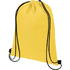 Oriole 12-tölkin jäähdytinlaukku kiristysnyörillä 5L, keltainen liikelahja logopainatuksella