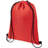 Oriole 12-tölkin jäähdytinlaukku kiristysnyörillä 5L, punainen liikelahja logopainatuksella