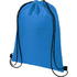 Oriole 12-tölkin jäähdytinlaukku kiristysnyörillä 5L, sininen liikelahja logopainatuksella