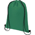 Oriole 12-tölkin jäähdytinlaukku kiristysnyörillä 5L, vihreä liikelahja logopainatuksella