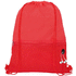 Oriole-reppu kiristysnyörillä, verkkokangasta 5L, punainen lisäkuva 4