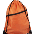 Oriole vetoketjullinen kiristysnyörireppu 5L, oranssi lisäkuva 2