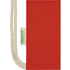Orissa 140 g/m² orgaanista GOTS-puuvillaa, kiristysnyörillinen reppu 5L, punainen lisäkuva 4