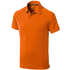 Ottawa miesten lyhythihainen tyköistuva pikeepaita, oranssi liikelahja logopainatuksella