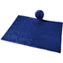 Paulus-sadeviitta pussissa, kokoon taiteltava, tummansininen liikelahja logopainatuksella