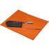 Pieter GRS-kierrätetty erittäin kevyt ja nopeasti kuivuva pyyhe 100 x180 cm, oranssi liikelahja logopainatuksella