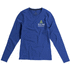 Ponoka naisten pitkähihainen luomu-t-paita, sininen lisäkuva 1