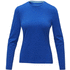 Ponoka naisten pitkähihainen luomu-t-paita, sininen lisäkuva 2