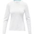 Ponoka naisten pitkähihainen luomu-t-paita, valkoinen lisäkuva 2