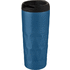Prism 450 ml kuparityhjiöeristetty kahvimuki, sininen liikelahja logopainatuksella