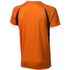 Quebec miesten lyhythihainen tyköistuva t-paita, antrasiitti, oranssi lisäkuva 2