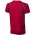Quebec miesten lyhythihainen tyköistuva t-paita, antrasiitti, punainen lisäkuva 2