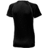 Quebec naisten lyhythihainen tyköistuva t-paita, antrasiitti, musta lisäkuva 2