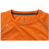 Quebec naisten lyhythihainen tyköistuva t-paita, antrasiitti, oranssi lisäkuva 3