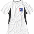 Quebec naisten lyhythihainen tyköistuva t-paita, valkoinen, antrasiitti lisäkuva 1