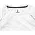 Quebec naisten lyhythihainen tyköistuva t-paita, valkoinen, antrasiitti lisäkuva 3