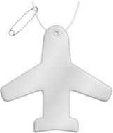 RFX H-09 ripustettava PVC-heijastin, lentokone liikelahja logopainatuksella