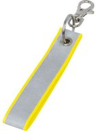 RFX Holger heijastava avaimenperä, neon-keltainen liikelahja logopainatuksella