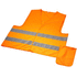 RFX Watch-out XL turvaliivi pussissa ammattikäyttöön, neon-oranssi liikelahja logopainatuksella