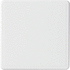 Renzo neliönmuotoinen muovinen lasinalus, valkoinen lisäkuva 1