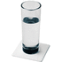 Renzo neliönmuotoinen muovinen lasinalus, valkoinen lisäkuva 2