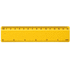 Renzo-viivain, 15 cm, muovinen, keltainen lisäkuva 2